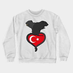 Gerbil Turkey (dark) Crewneck Sweatshirt
